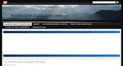 Desktop Screenshot of alaskasbackcountryinn.com